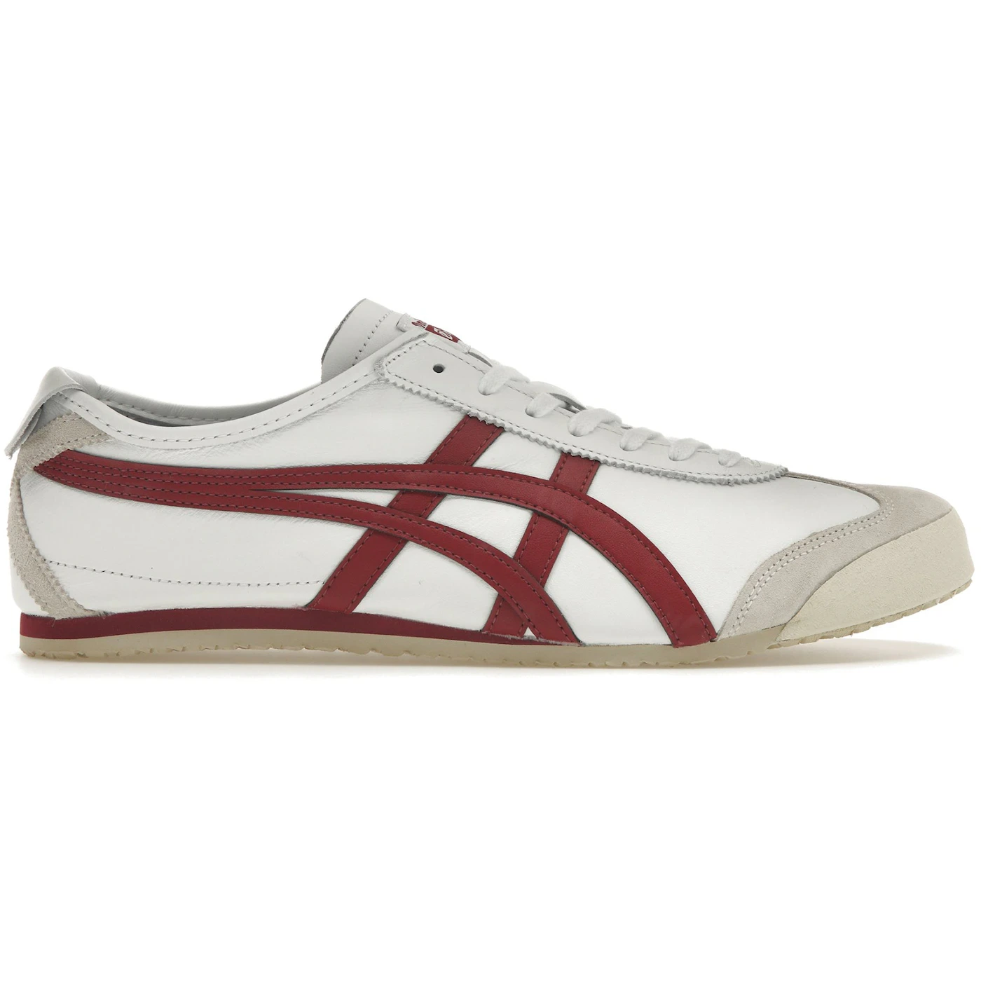Onitsuka Tiger Mexico 66 White Burgundy 1