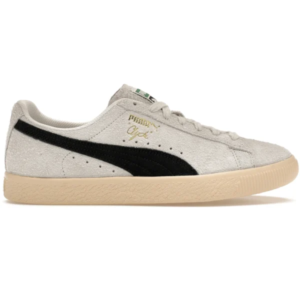 Puma Clyde Hairy Suede Sedate Grey