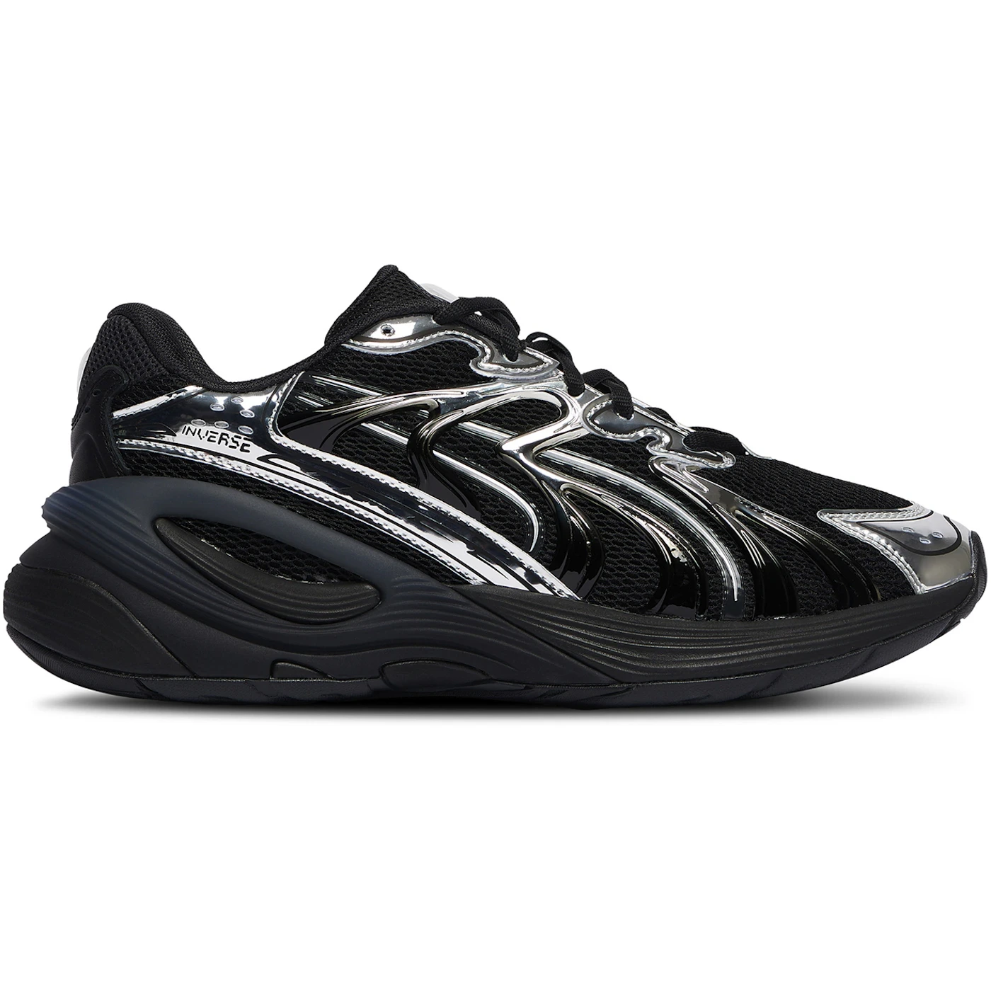 Puma Inverse Black Dark Grey Silver 1