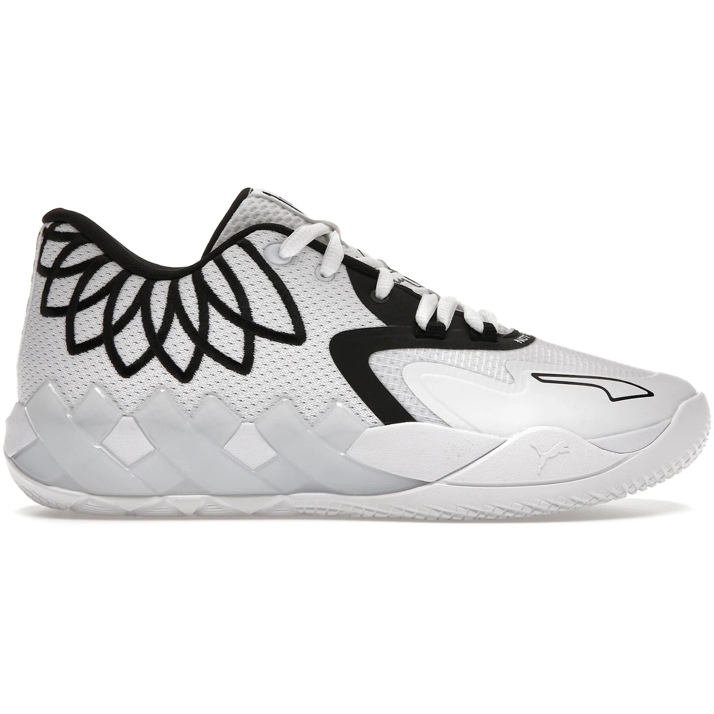 Puma LaMelo Ball MB.01 Lo White Black 1