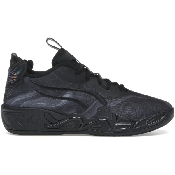 Puma LaMelo Ball MB.04 Lo Team Black Dark Amethyst