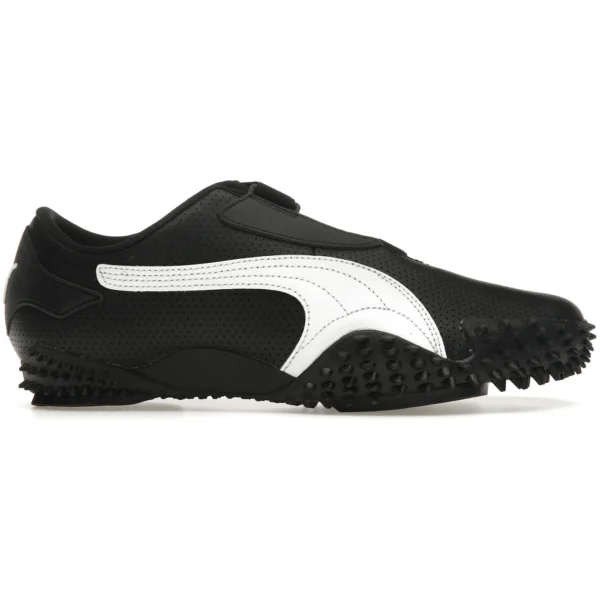 Puma Mostro Perforated Leather Black White