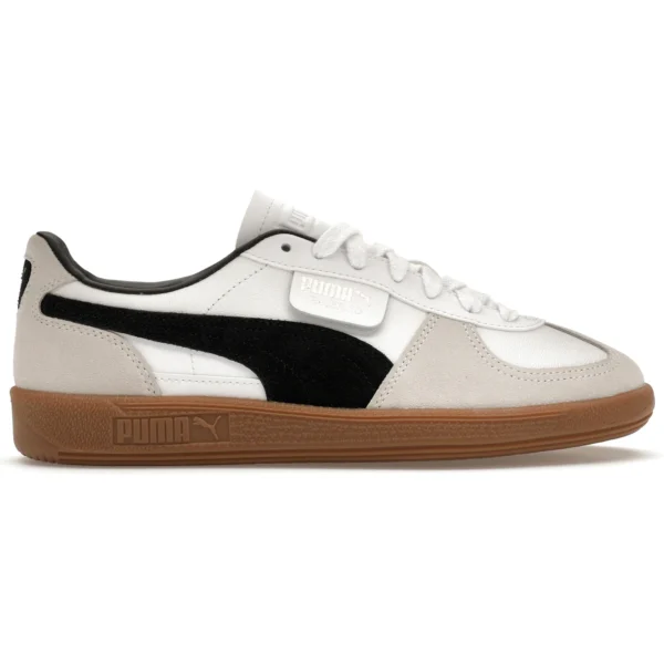 Puma Palermo Leather White Vapor Grey Gum