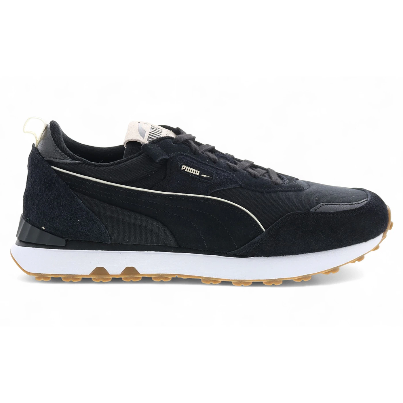 Puma Rider FV Worn Out Black Pristine Gum 1