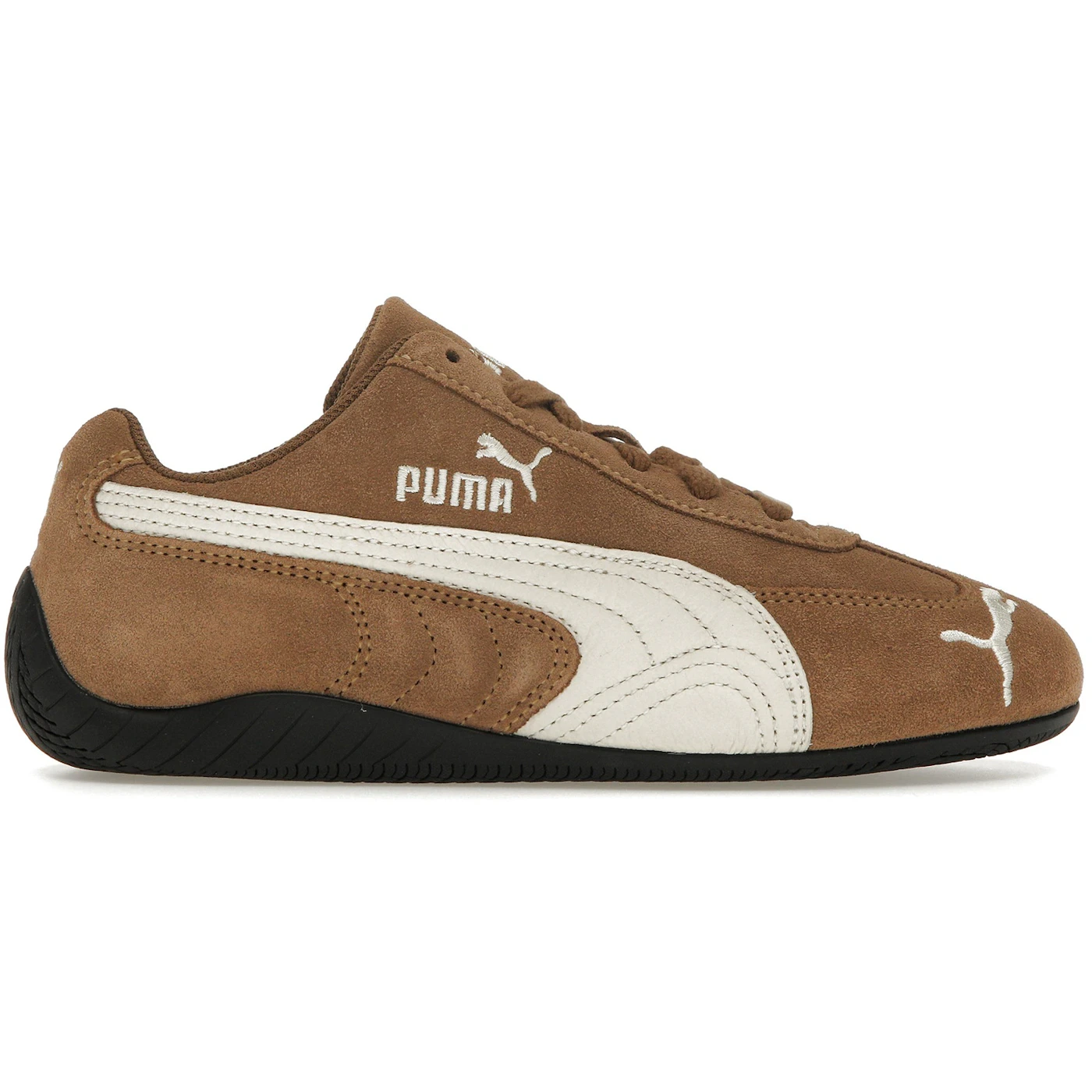 Puma Speedcat Archive Haute Coffee Frosted Ivory Frosted Ivory Tongue Logo 1