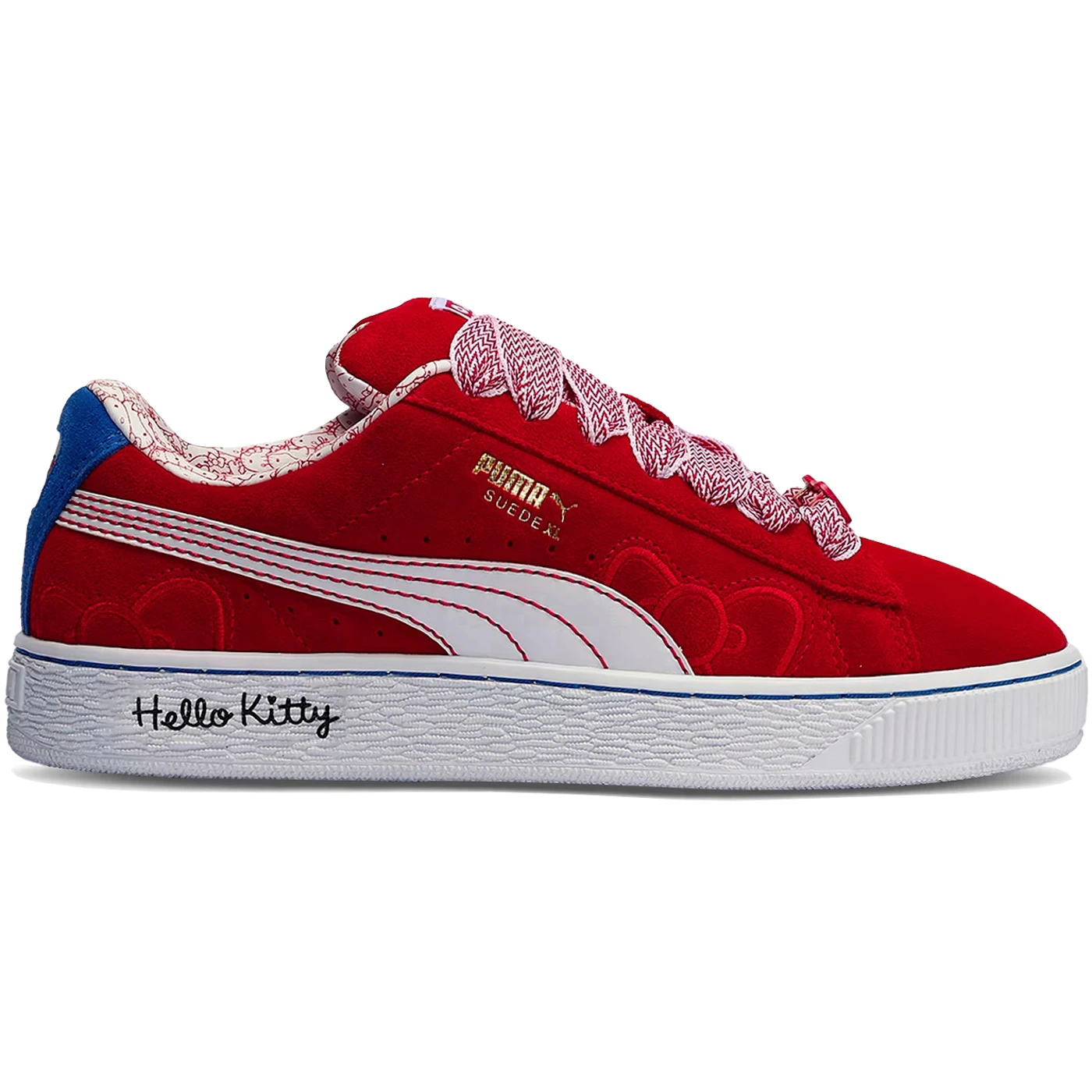 Puma Suede XL Hello Kitty and Friends Red Bow Womens 1