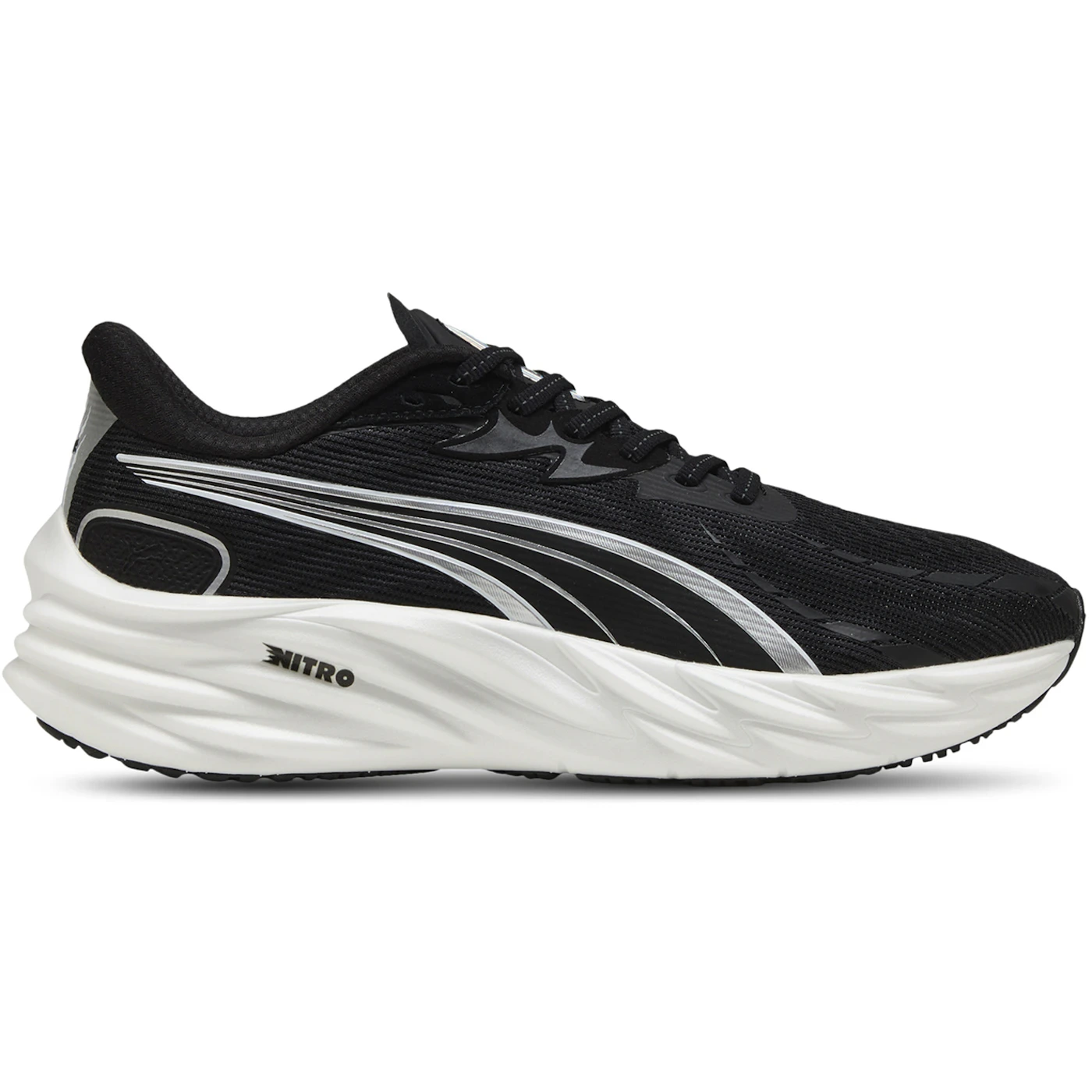 Puma Velocity Nitro 4 Black Silver White 1
