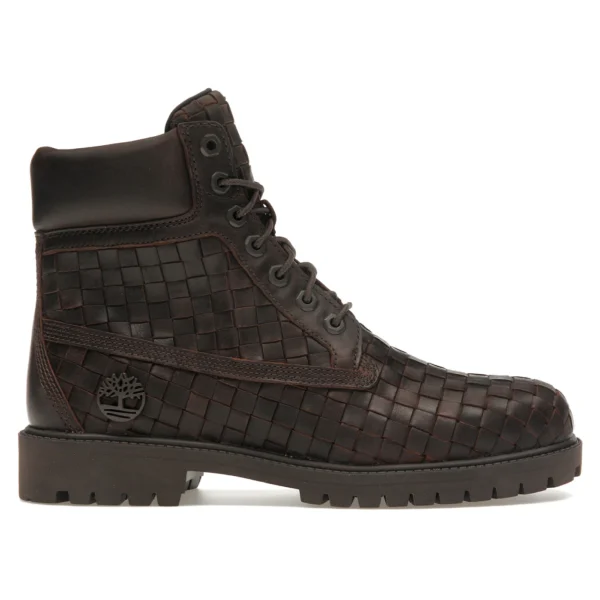 Timberland 6″ Premium Boot Woven Dark Brown