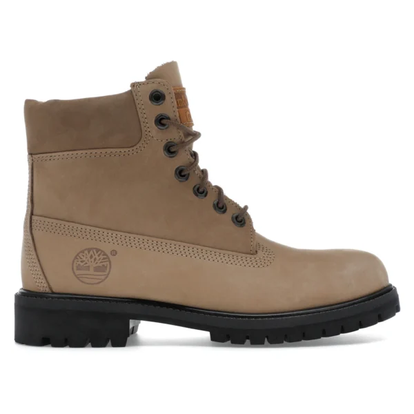 Timberland 6″ Premium Waterproof Boot Beige Nubuck
