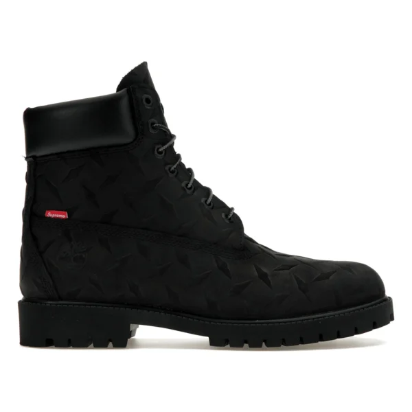 Timberland 6″ Premium Waterproof Boot Supreme Diamond Plate Black