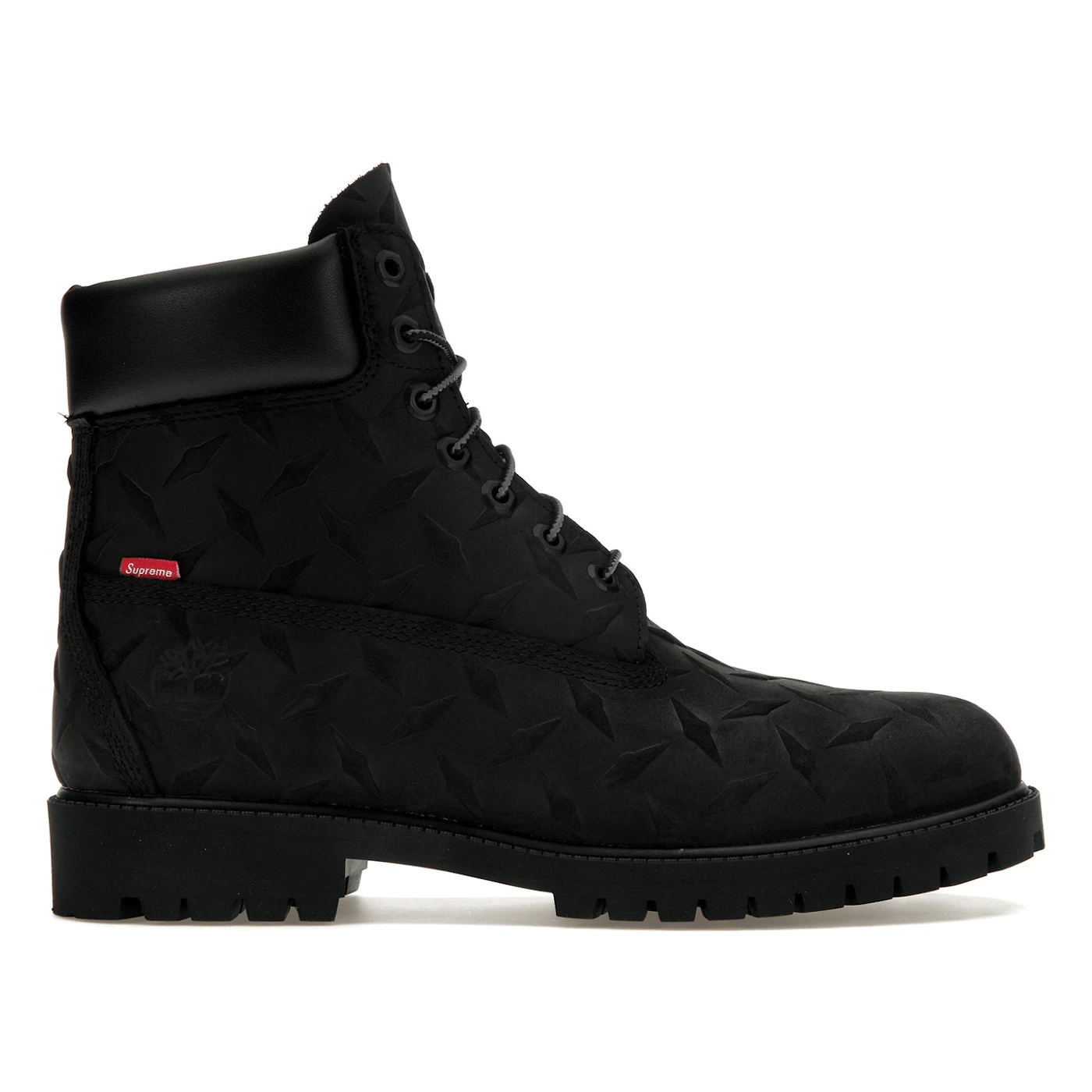 Timberland 6" Premium Waterproof Boot Supreme Diamond Plate Black 3 Timberland 6" Premium Waterproof Boot Supreme Diamond Plate Black