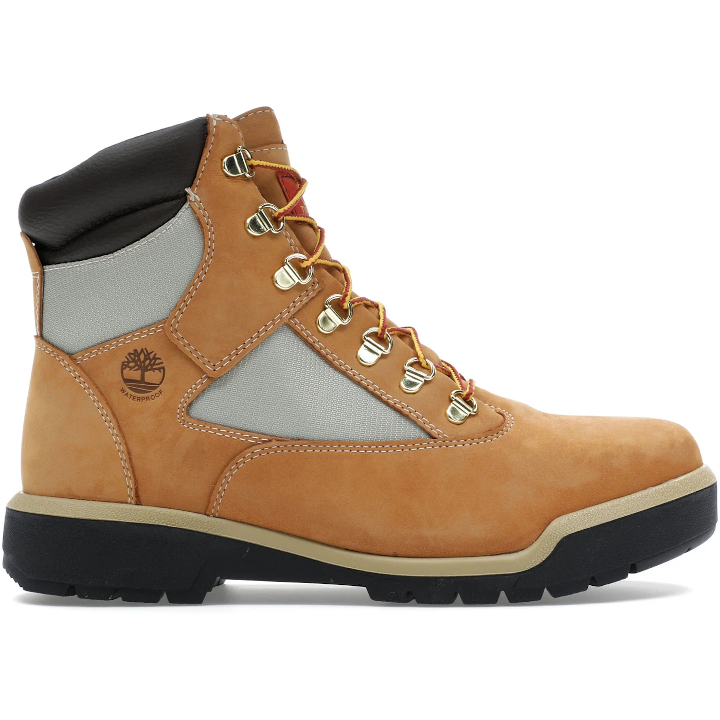Timberland Field Boot 6 Inch Lace Up Waterproof Wheat 3 Timberland Field Boot 6 Inch Lace Up Waterproof Wheat