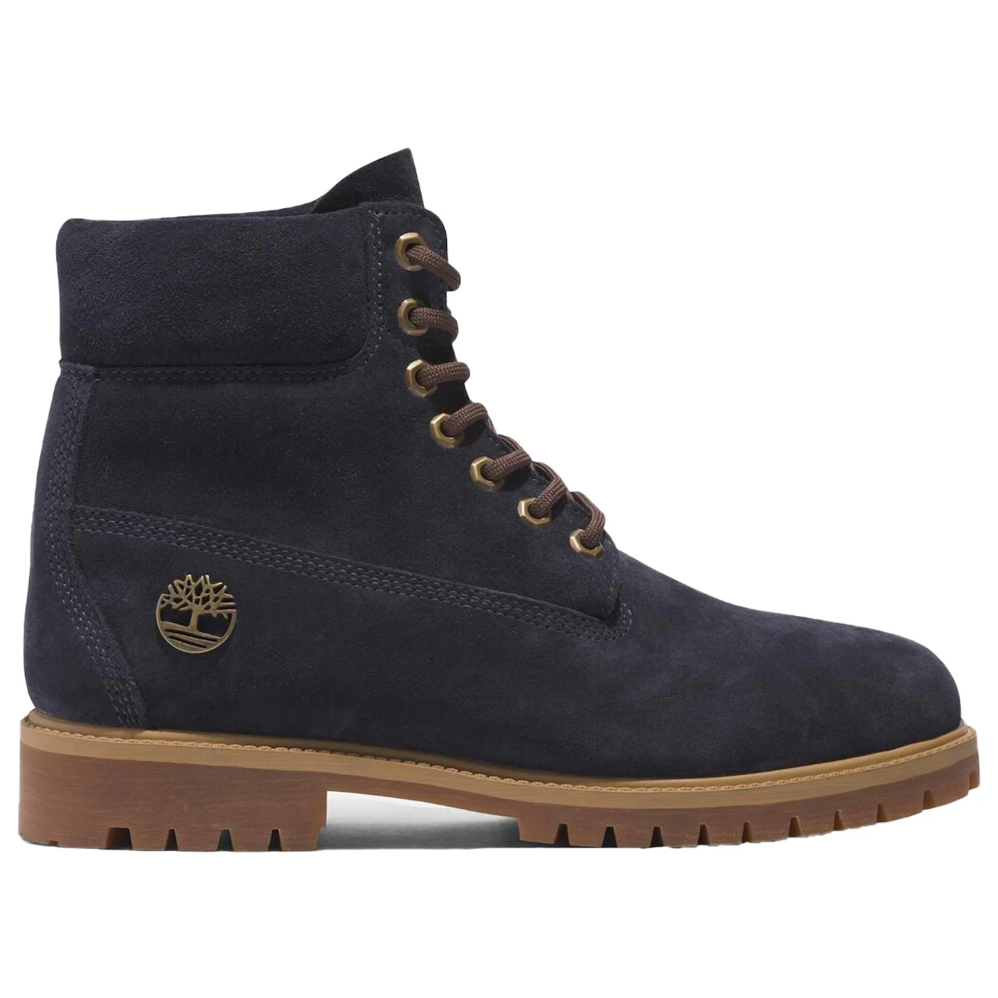 Timberland Heritage 6 Inch Lace Up Waterproof Dark Blue Suede 2 Timberland Heritage 6 Inch Lace Up Waterproof Dark Blue Suede 1