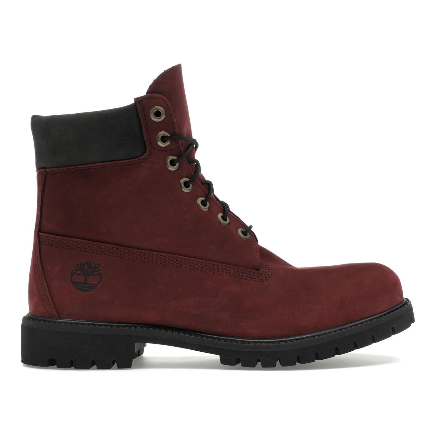 Timberland Premium 6 Inch Lace Up Waterproof Dark Port 2 Timberland Premium 6 Inch Lace Up Waterproof Dark Port 1