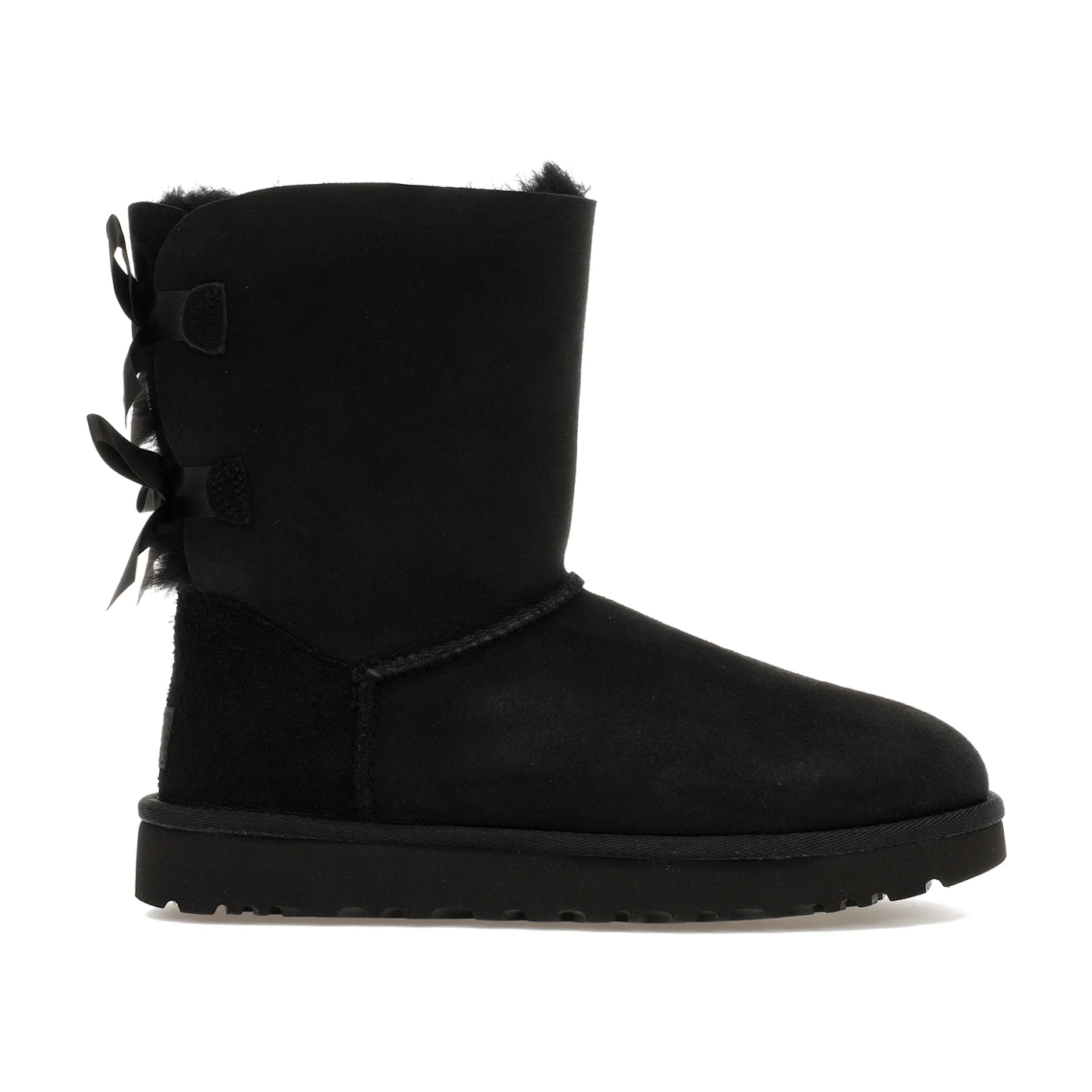UGG Bailey Bow II Boot Black Womens 1