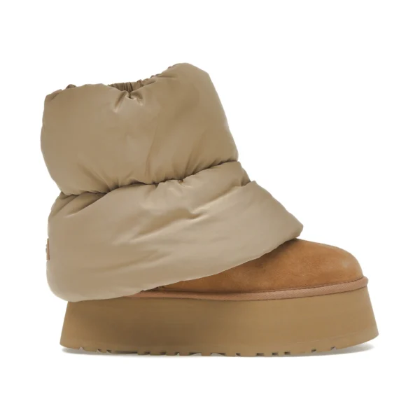 UGG Classic Mini Dipper Puffer Boot Amphora Chestnut (Women’s)