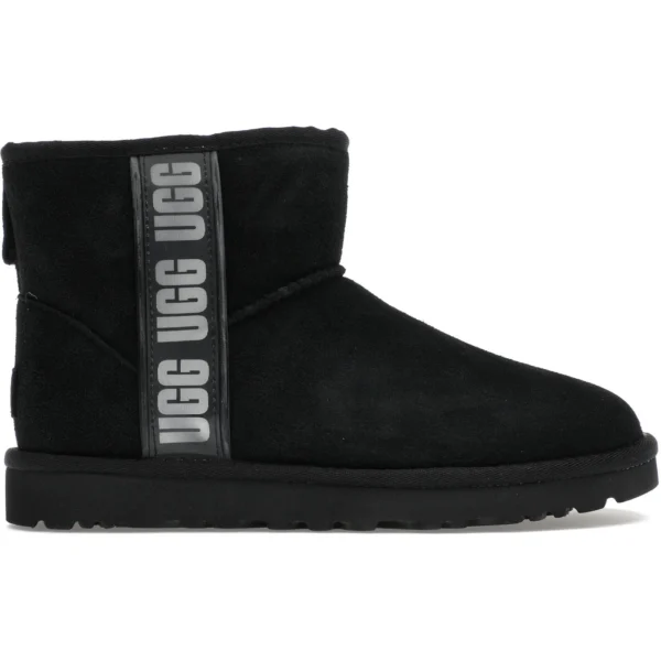UGG Classic Mini II Boot Side Logo Black (Women’s)