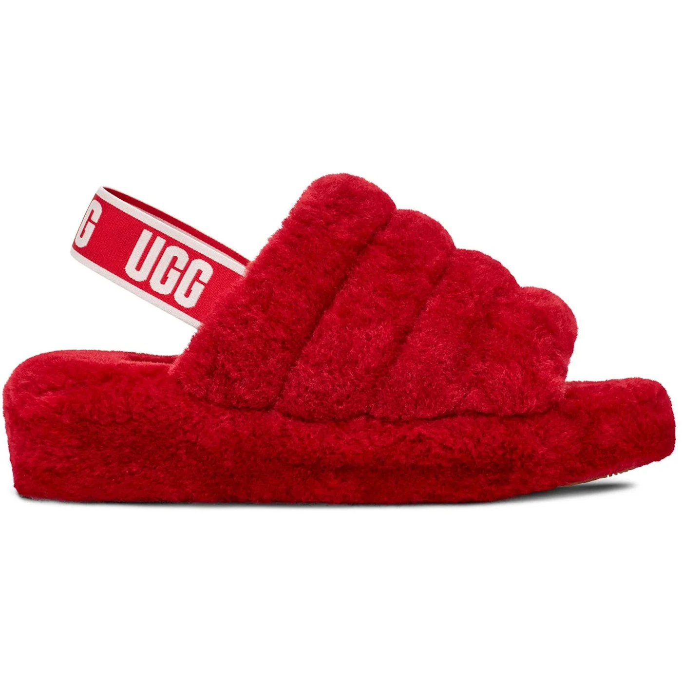 UGG Fluff Yeah Slide Ribbon Red (Women's) 3 UGG Fluff Yeah Slide Ribbon Red (Women's)