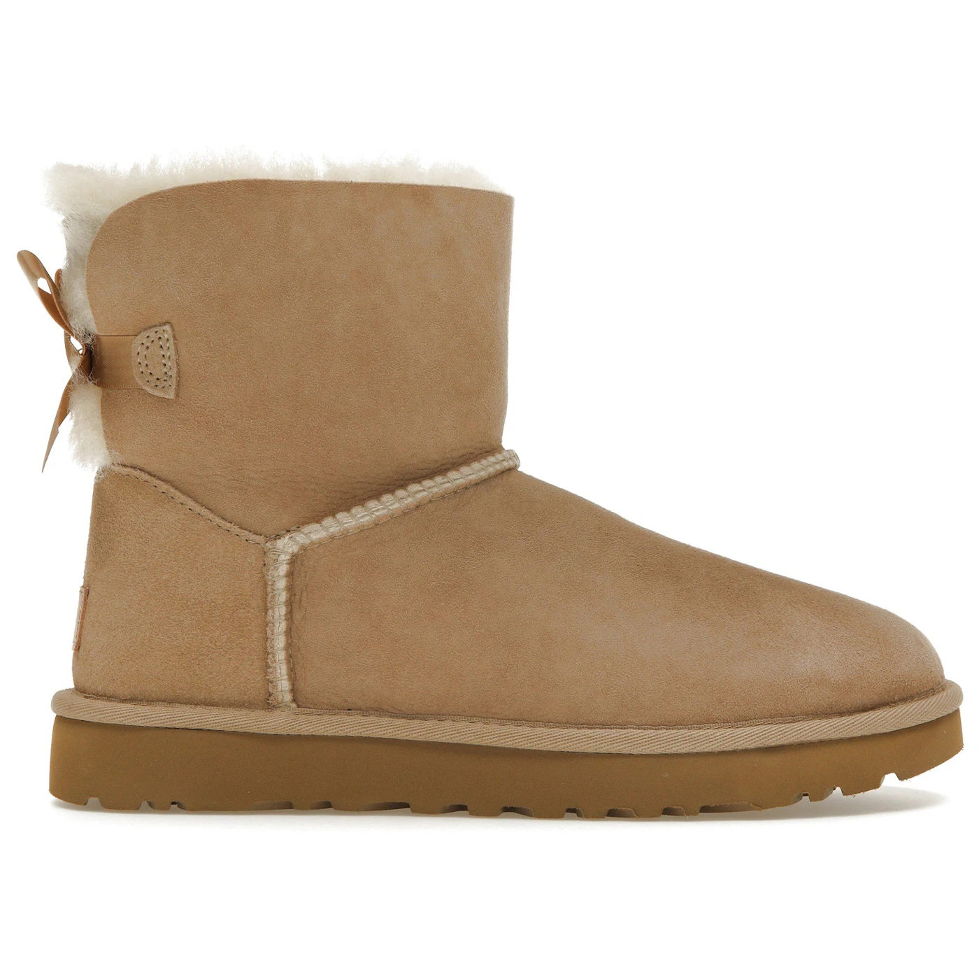 UGG Mini Bailey Bow II Sand (Women's) 1 UGG Mini Bailey Bow II Sand Womens 1