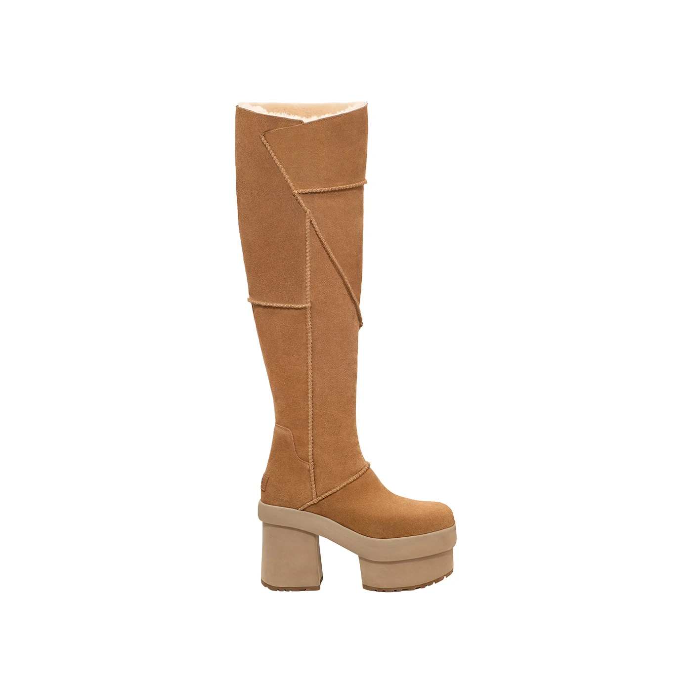 UGG New Heights Platform Xtra Boot Chestnut Womens 1