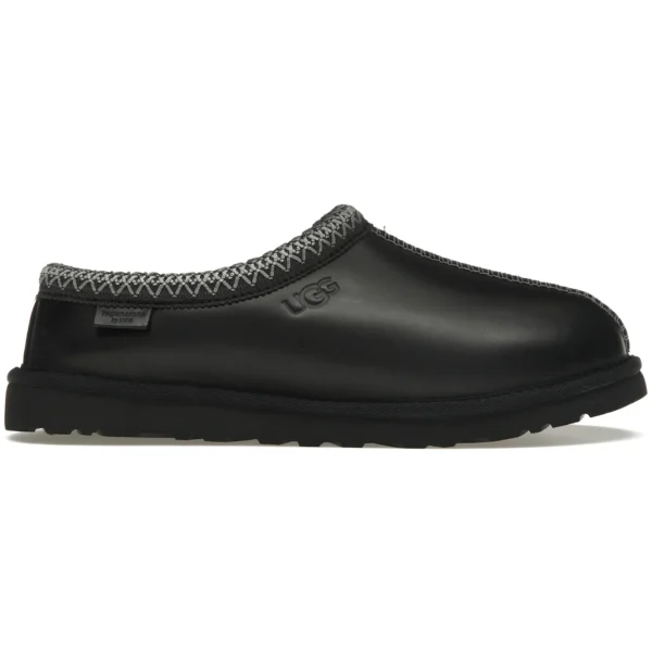 UGG Tasman LTHR Regen Slipper Black
