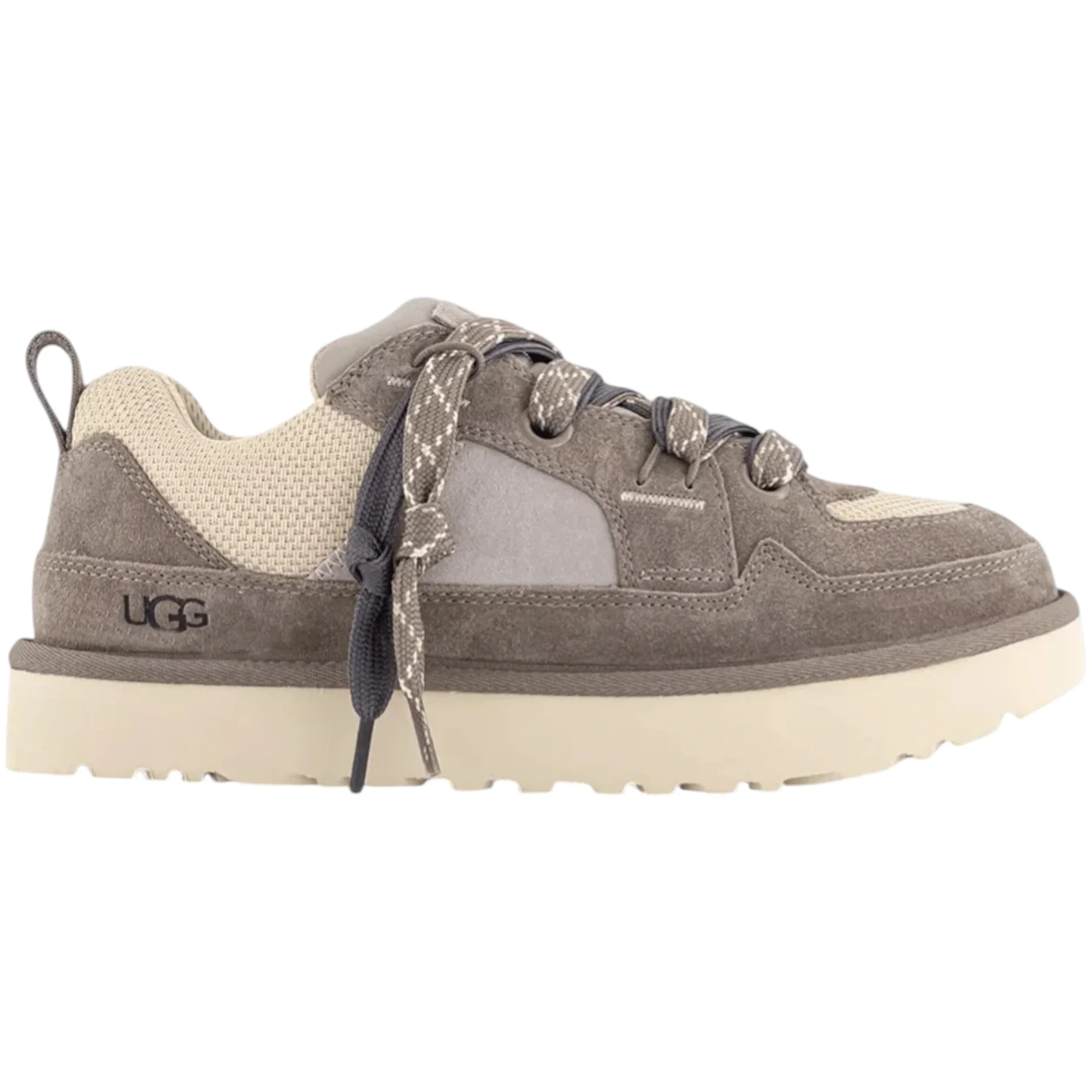 Ugg Lo Lowmel Smoke Plume Brown 1