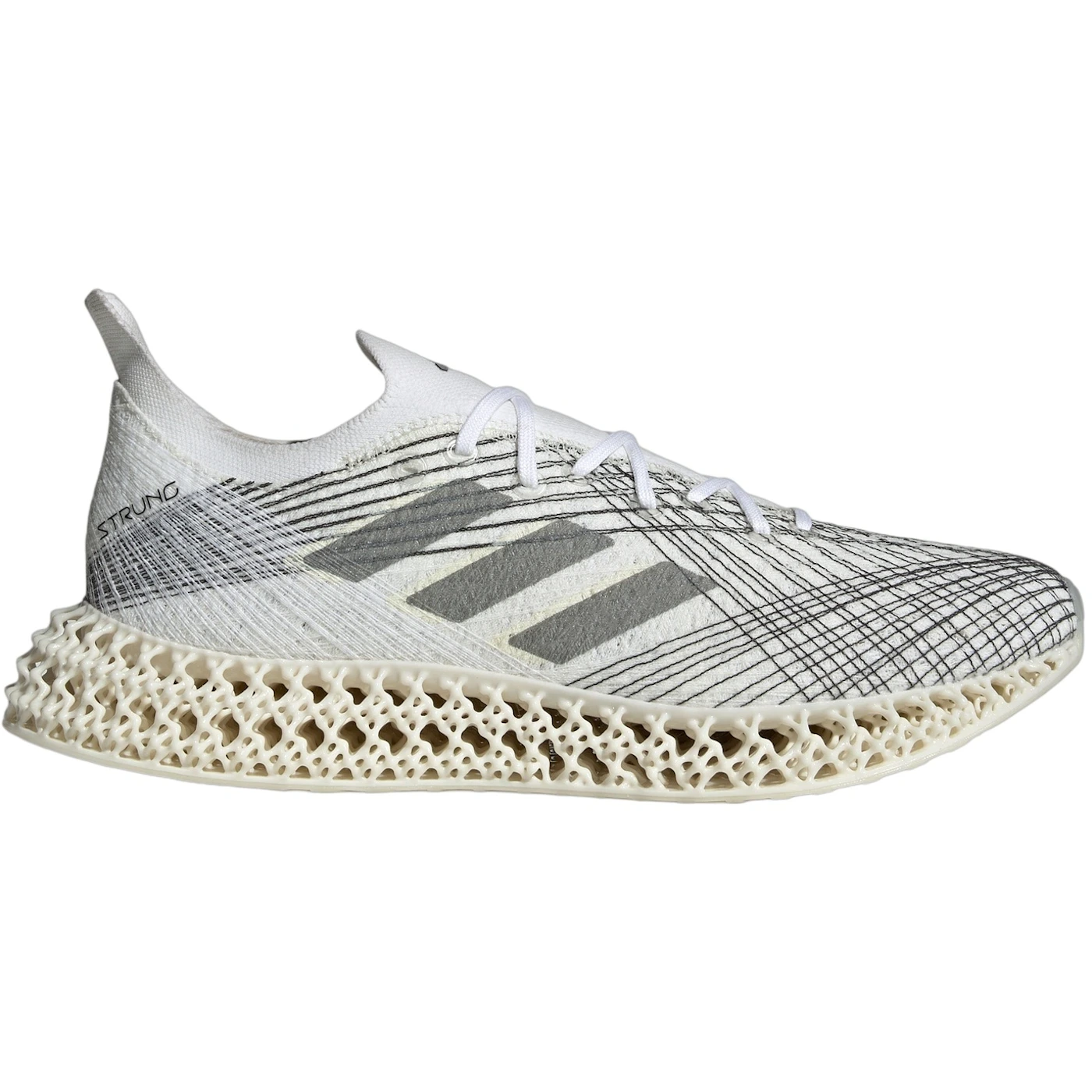 adidas 4DFWD Strung Cloud White Grey Core Black