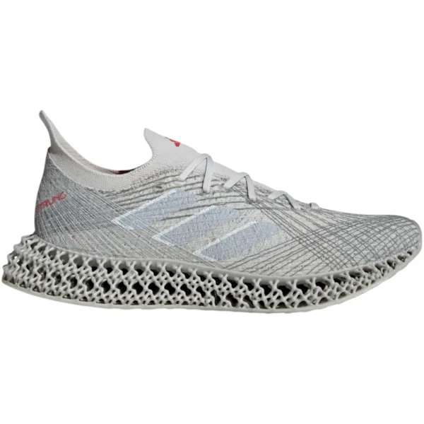 adidas 4DFWD Strung Grey Matte Silver Pure Ruby