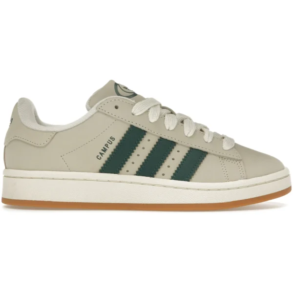 adidas Campus 00s Cream White Collegiate Green