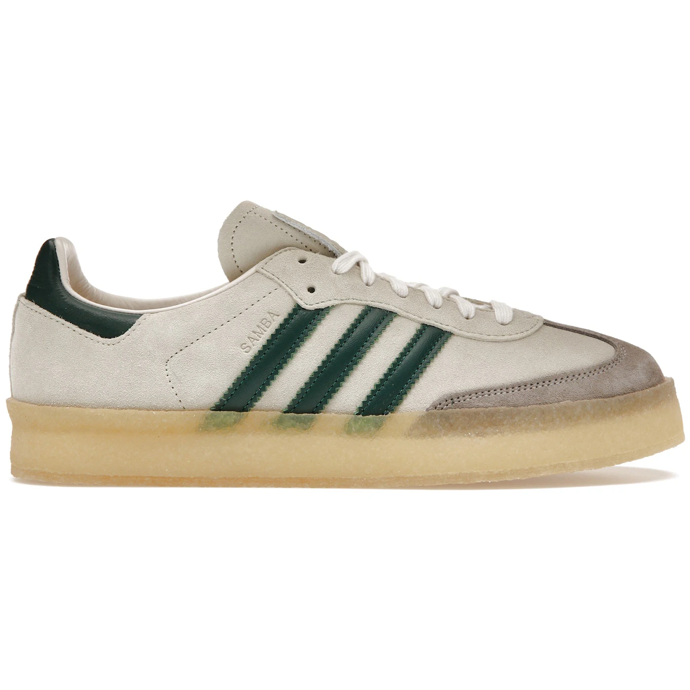 adidas Clarks 8th Street Samba by Ronnie Fieg Chalk White Green 2 adidas Clarks 8th Street Samba by Ronnie Fieg Chalk White Green 1