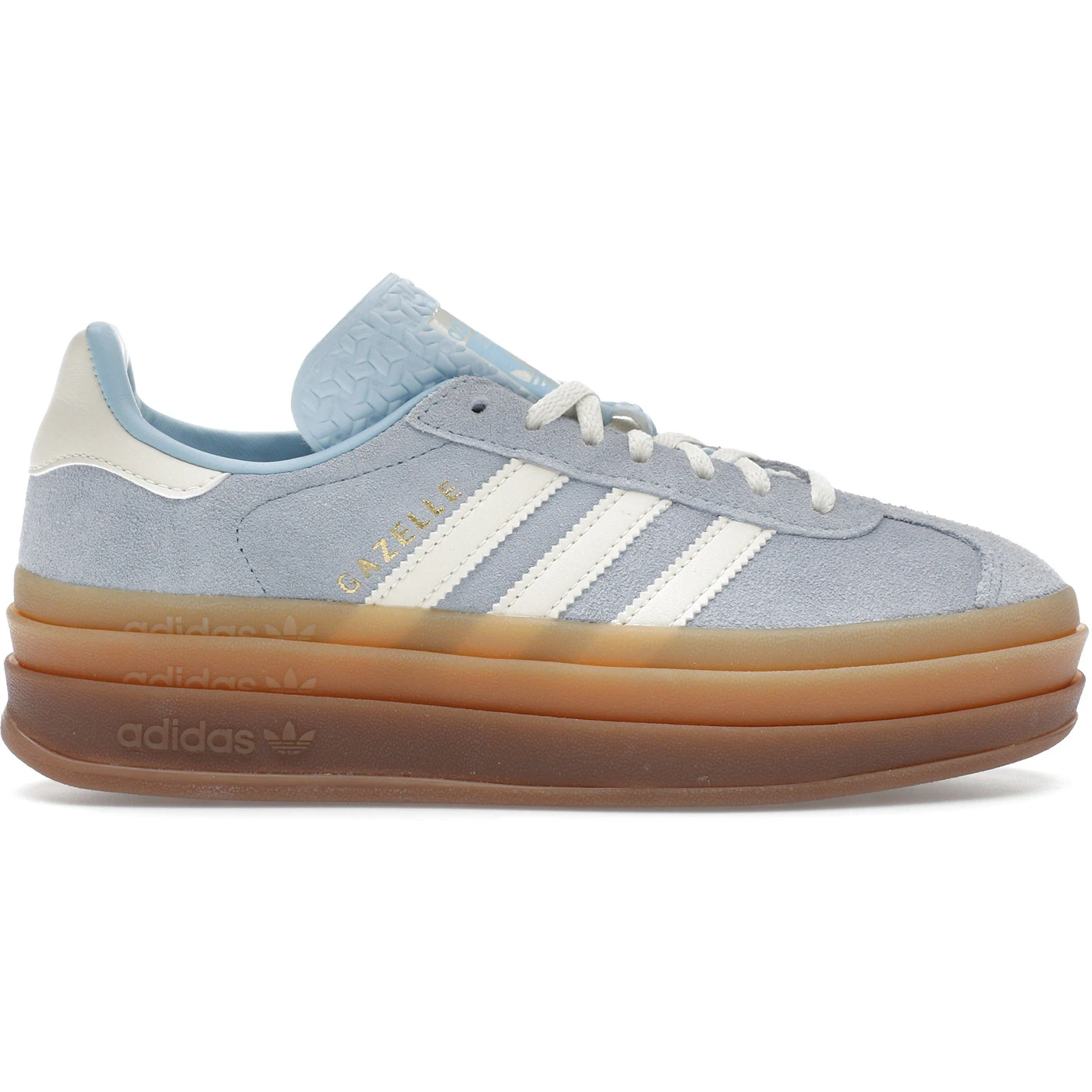 adidas Gazelle Bold Clear Sky Cream Womens 1