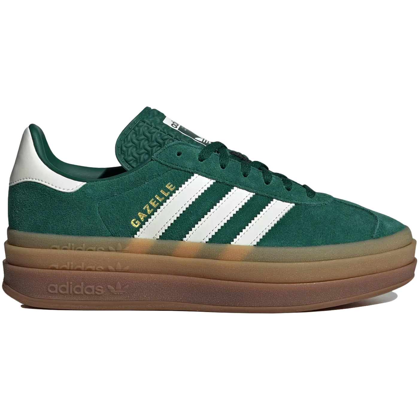 adidas Gazelle Bold Collegiate Green Womens 1