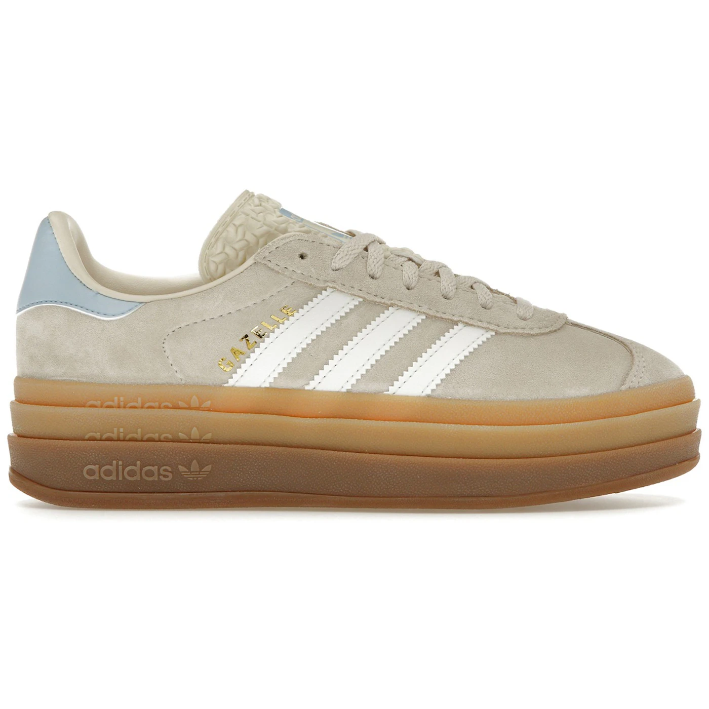 adidas Gazelle Bold Wonder White Clear Sky Kids 1