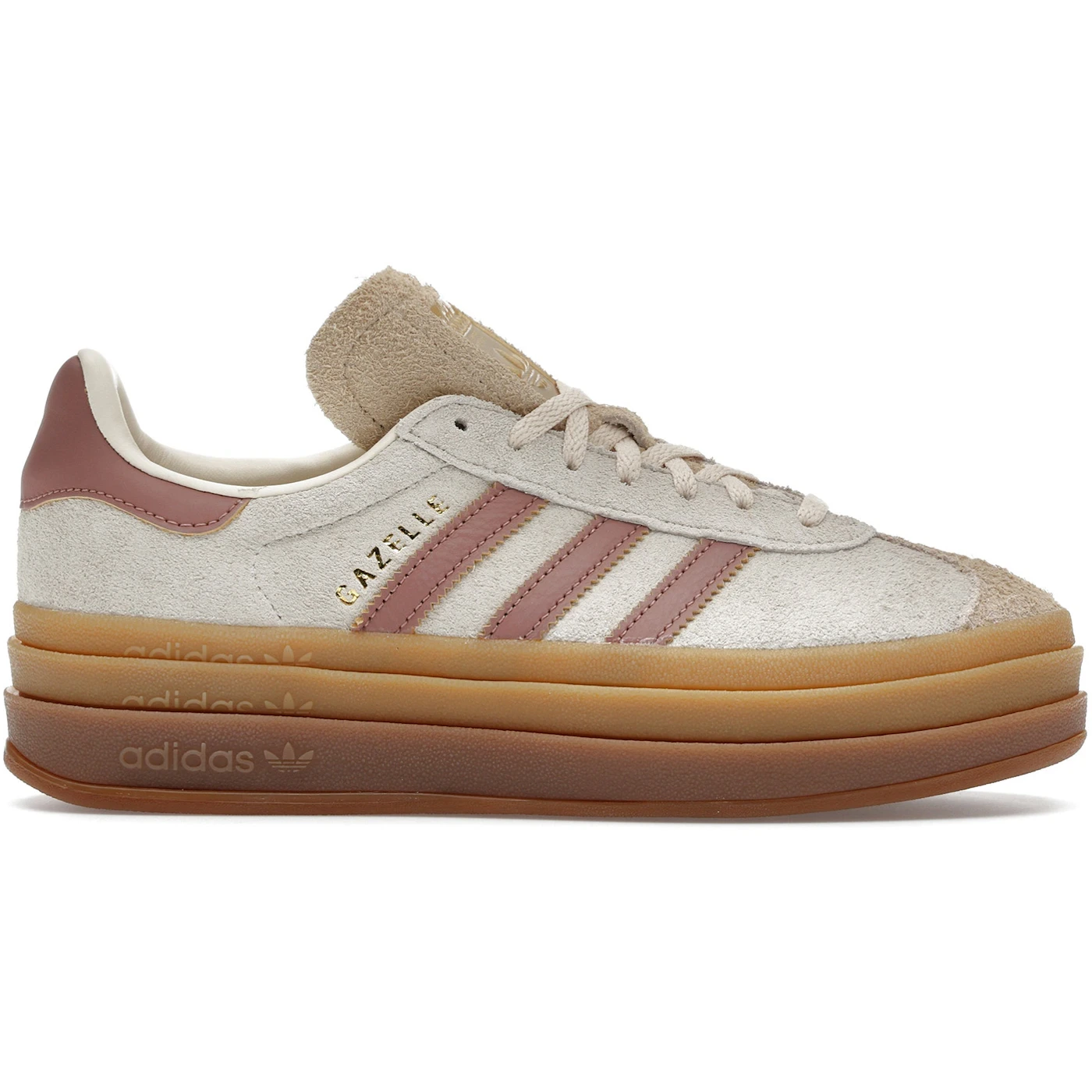 adidas Gazelle Cream White Warm Clay Sand Strata (Women's) 3 adidas Gazelle Cream White Warm Clay Sand Strata (Women's)