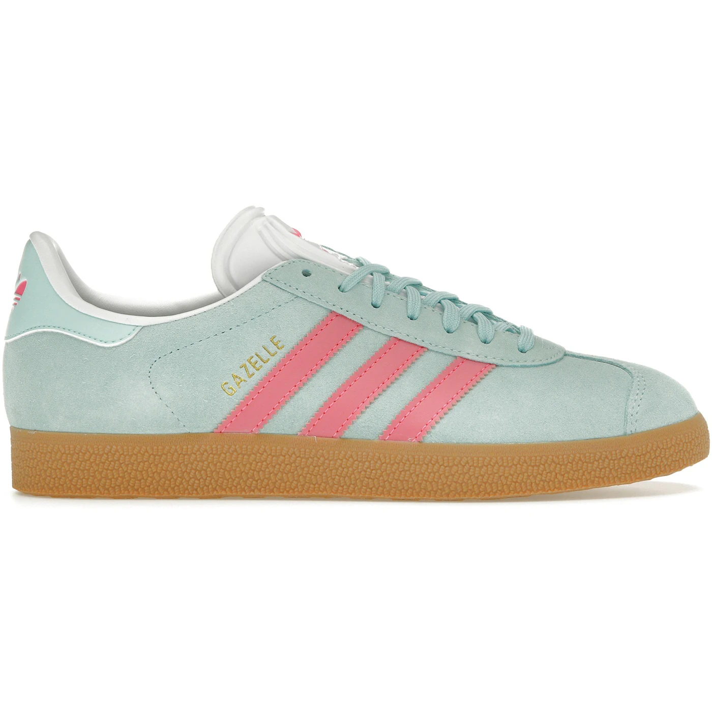 adidas Gazelle Flash Aqua Lucid Pink Womens 1
