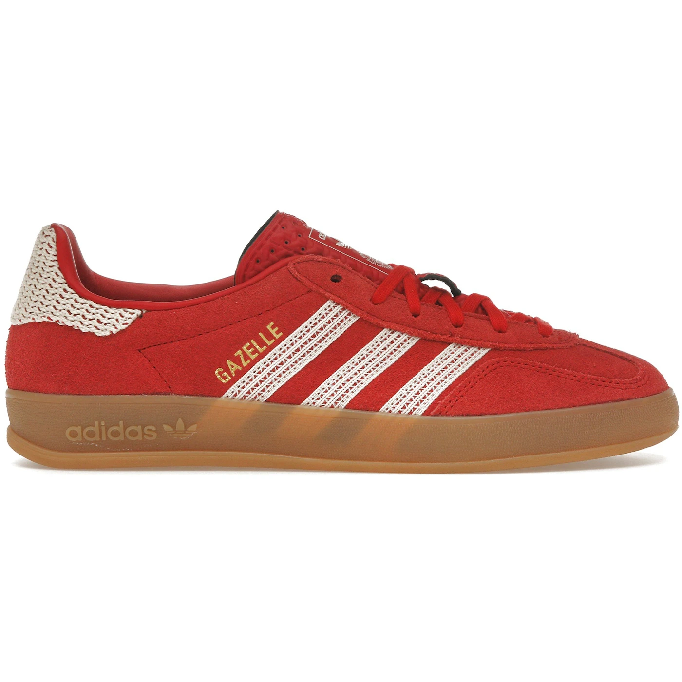 adidas Gazelle Indoor Better Scarlet Wonder White Gum Womens 1