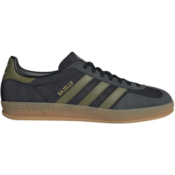 adidas Gazelle Indoor Black Focus Olive Carbon