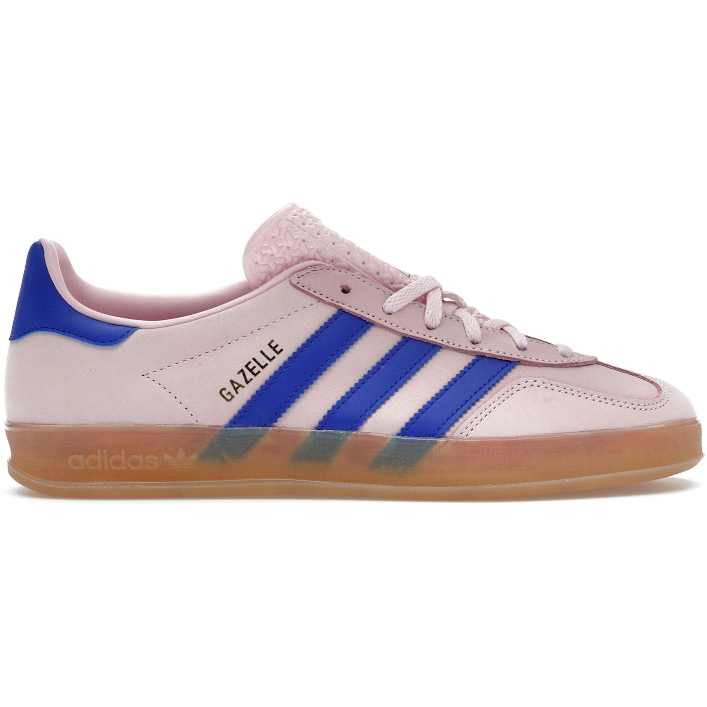 adidas Gazelle Indoor Clear Pink Lucid Blue Womens 1