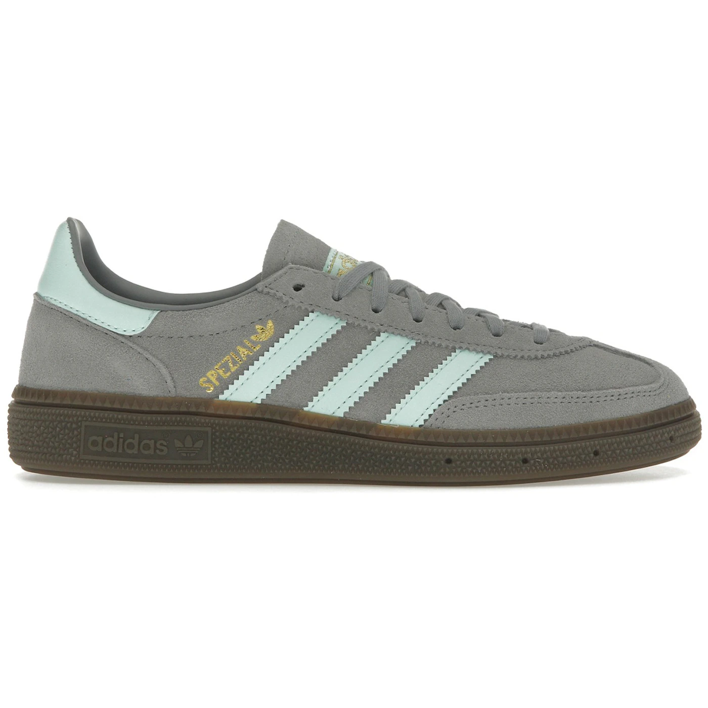 adidas Handball Spezial Grey Clear Mint Gum (GS) 2 adidas Handball Spezial Grey Clear Mint Gum GS 1