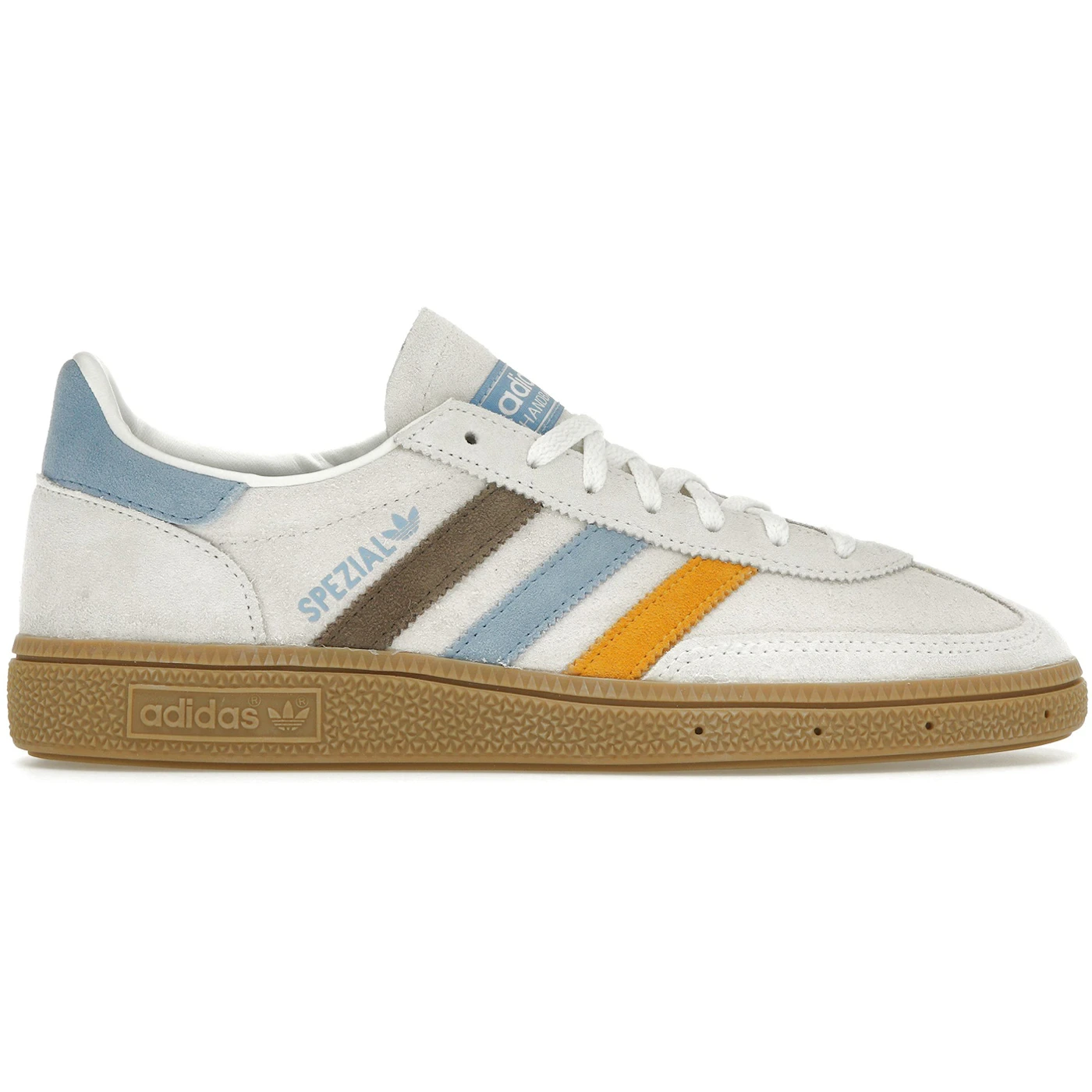adidas Handball Spezial Light Blue Earth Strata (Women's) 2 adidas Handball Spezial Light Blue Earth Strata Womens 1