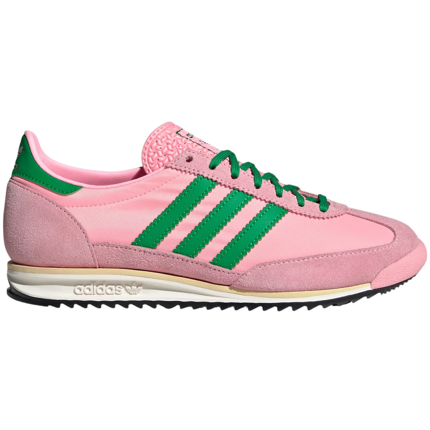 adidas SL 72 OG Glow Pink Green Core Black Womens 1