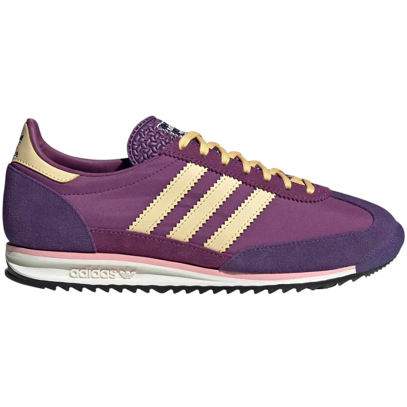 adidas SL 72 OG Rich Mauve Orange Tint Core Black Womens 1