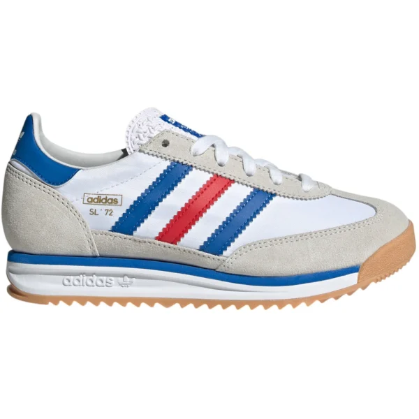 adidas SL 72 RS Cloud White Blue Better Scarlet (GS)