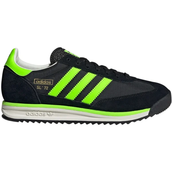 adidas SL 72 RS Core Black Solar Green Off White