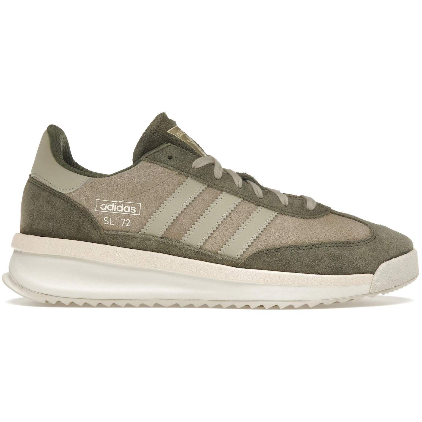 adidas SL 72 RTN Blanch Cargo Putty Mauve Olive Strata 1