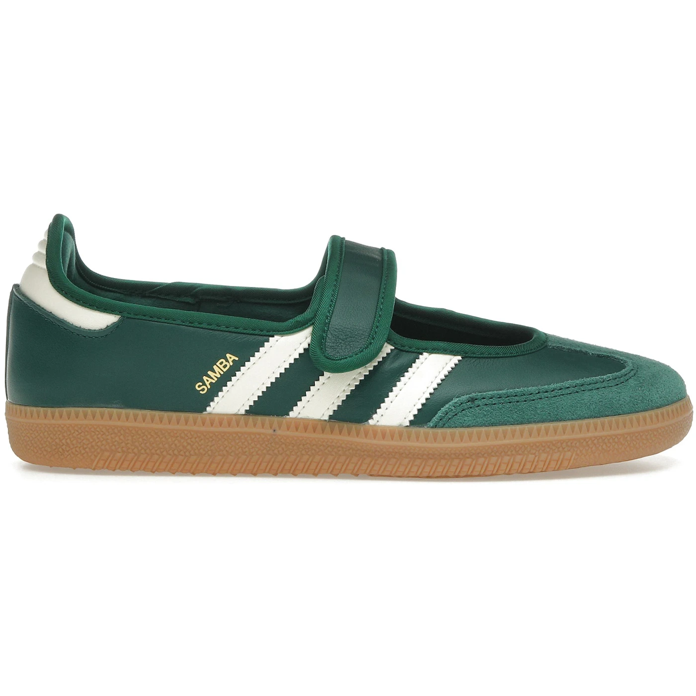 adidas Samba Jane Green White Gum (Women's) 1 adidas Samba Jane Green White Gum Womens 1