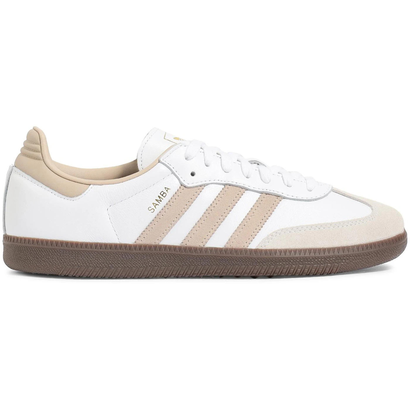 adidas Samba OG Footwear White Beige Gum 2 adidas Samba OG Footwear White Beige Gum 1