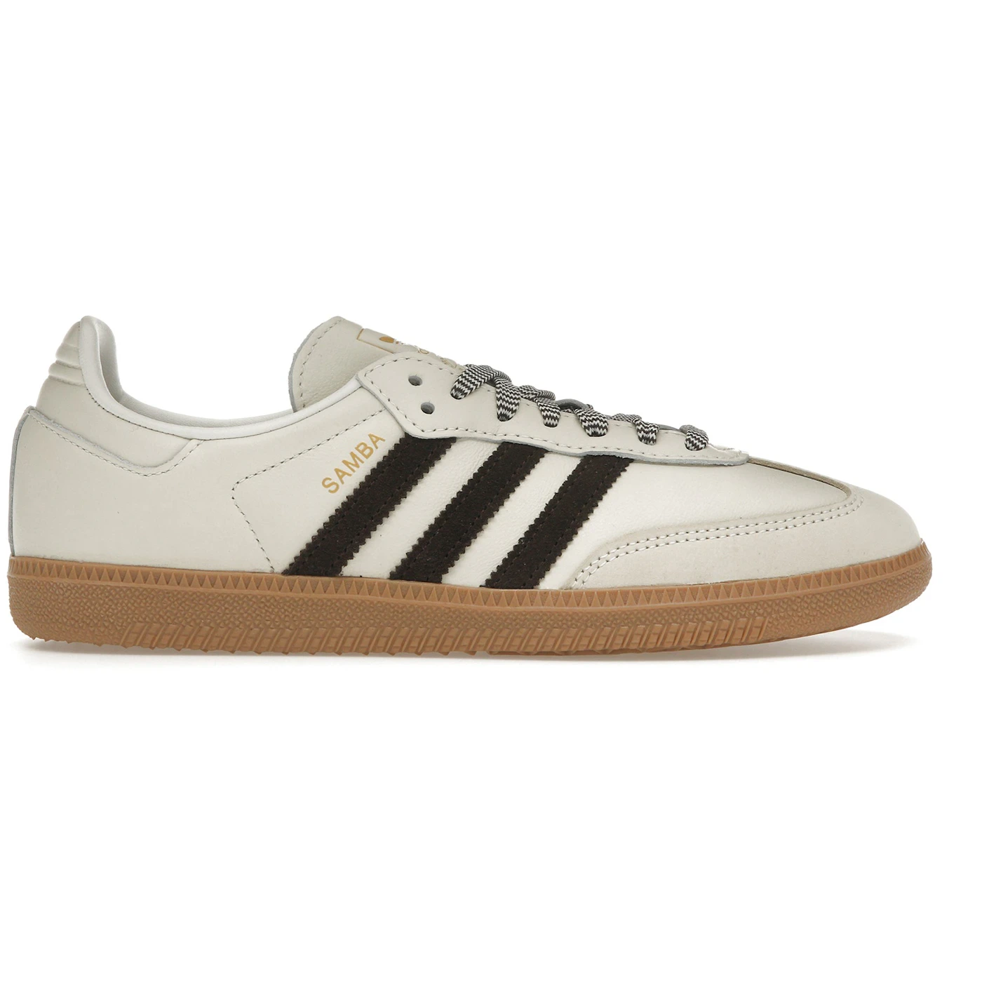 adidas Samba OG Off White Dark Brown (Women's) 1 adidas Samba OG Off White Dark Brown Womens 1