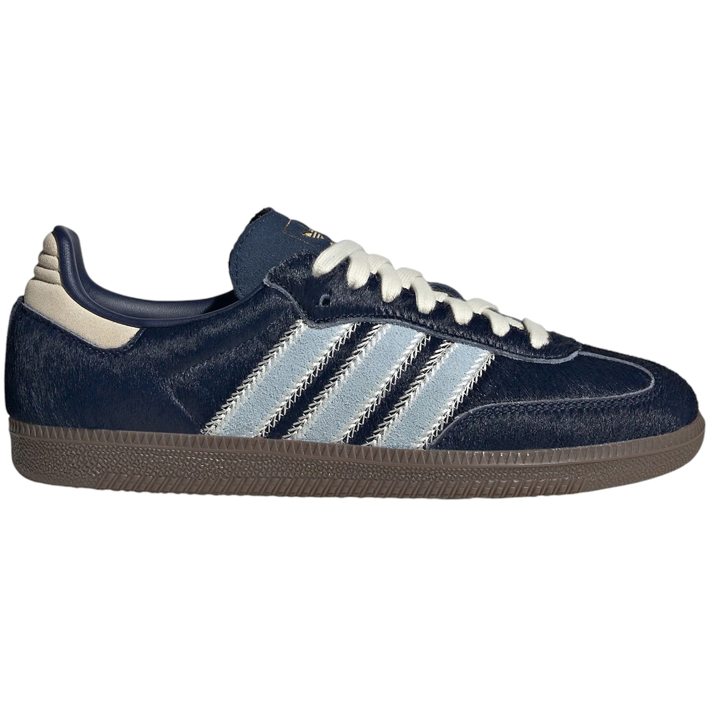 adidas Samba OG Pony Hair Night Indigo Clear Sky (Women's) 1 adidas Samba OG Pony Hair Night Indigo Clear Sky Womens 1