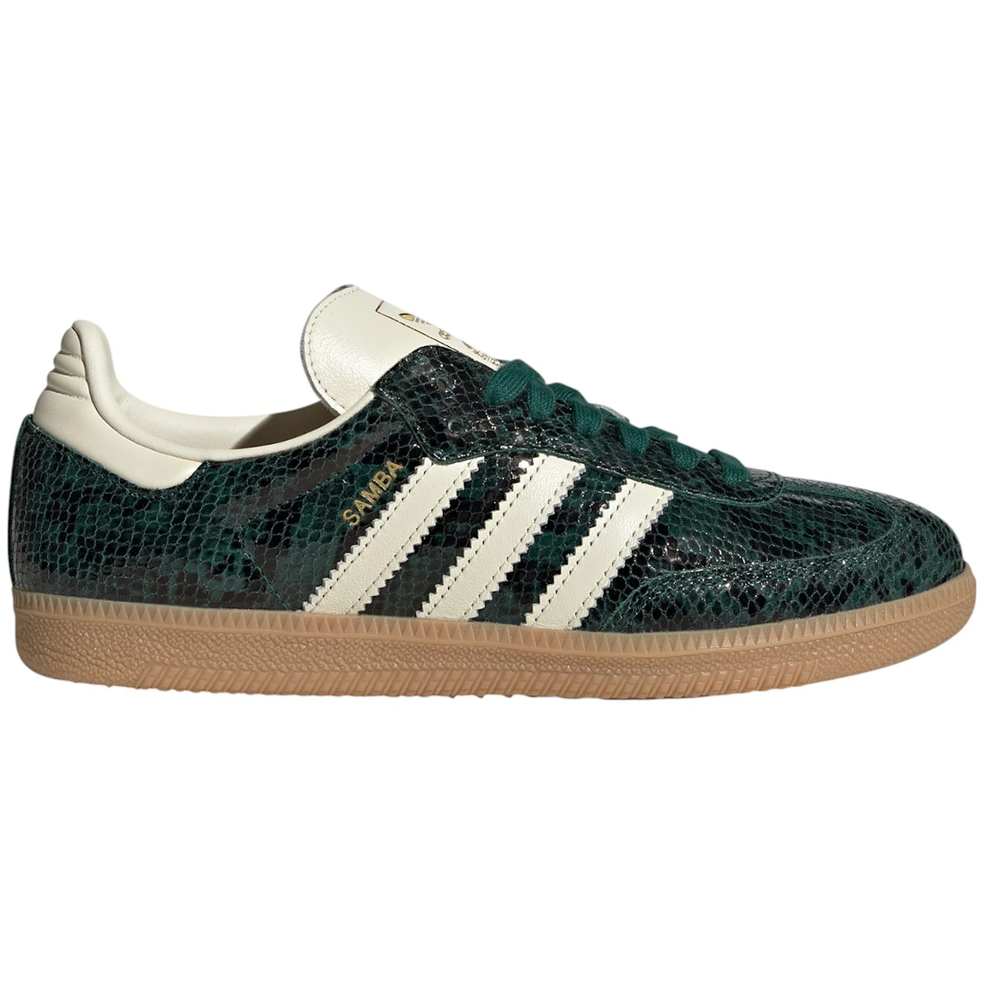adidas Samba OG Snakeskin Collegiate Green (Women's) 1 adidas Samba OG Snakeskin Collegiate Green Womens 1